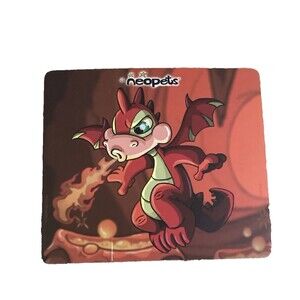 Neopets 2004 Computer Accessories Mouse Pad Vintage ONLY Preowned VGC